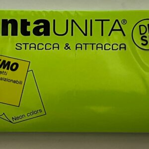 Stacca & attacca memo riposizionabili mm 125x75 colori neon 99607