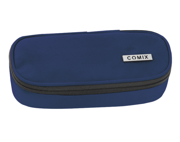 Astuccio ovale organizzato COMIX blu