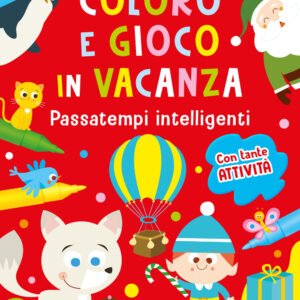 Coloro e gioco in vacanza. passatempi intelligenti