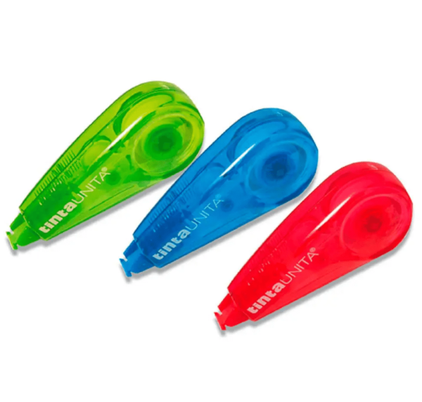 Correttore a nastro mini - 6 mt - colori assortiti