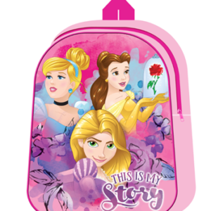 Zaino asilo bambina PRINCIPESSE - dimensioni cm 29x23x9