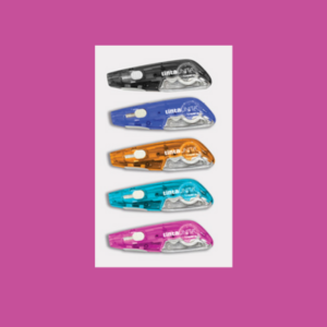 Correttore a nastro TU KNOCK a scatto - 6 metri - colori assortiti