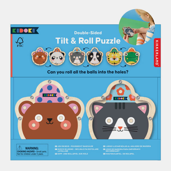 Tilt & Roll Puzzle ( Double-Sided )