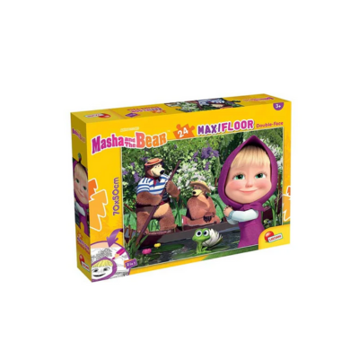 Lisciani Maxifloor Double Face- Masha and the Bear 24pz