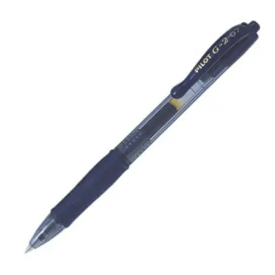 Penna roller gel a scatto G-2 - punta 0,7mm - confezione da 12 pezzi