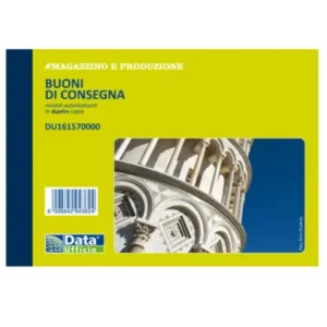Blocco buoni di consegna - 50/50 copie autoric. - 11,5 x 16,5 cm - DU161570000