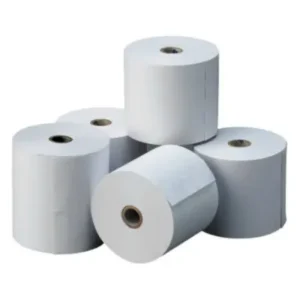 Rotolo carta termica per registratore di cassa mm 80x80 m f 12