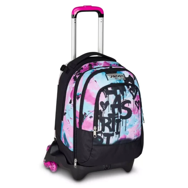 TROLLEY JACK Seven® 3 RUOTE DETACH - QUICK GRAFFITI GIRL