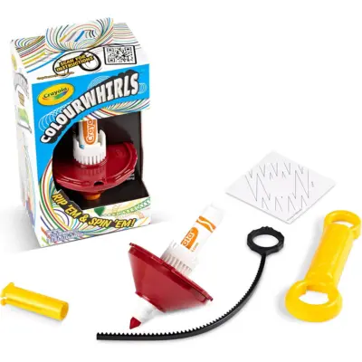 ColourWhirls - la Trottola dei Colori - Set con 1 Trottola - Colori Assortiti