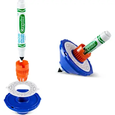 ColourWhirls - la Trottola dei Colori - Set con 1 Trottola - Colori Assortiti