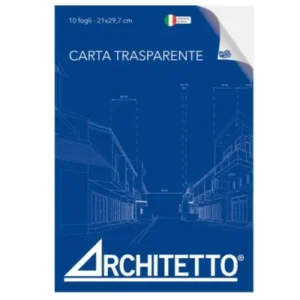 Blocco Carta Trasparente f.to A4 ARCHITETTO