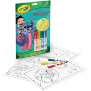 Album attività Disney Lilo & Stitch - Crayola + pennarelli colorati