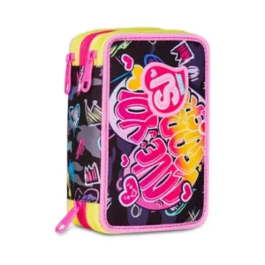 Astuccio 3 ZIP SjGang GAME LED GIRL