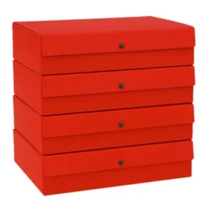*PROMO PACK* Scatola progetto - dorso 14 cm - rosso - Starline