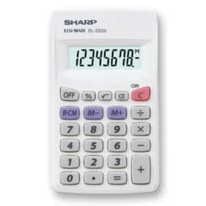 Calcolatrice tascabile - EL233SB - display 8 cifre