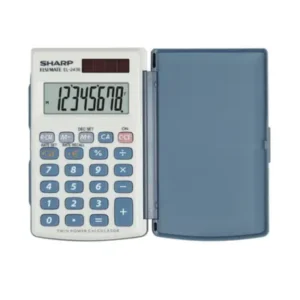 Calcolatrice tascabile - EL243EB - display 8 cifre - custodia rigida