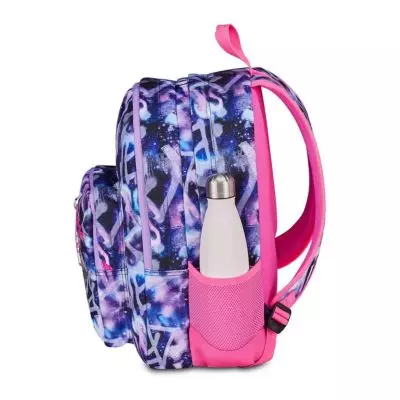 Zaino Scuola SJ Gang Ever Multiviolet Doppio Scomparto