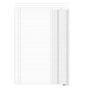 Registro a 2 colonne - 31 x 24cm - 100 fogli