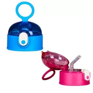 Tappo Con Apertura Automatica Con Cannuccia e gancio in silicone