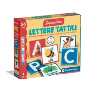 Montessori - Lettere Tattili